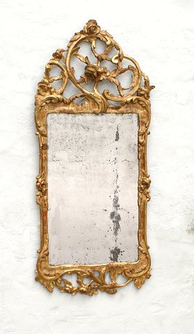 Big mirror, original gilded, rokoko