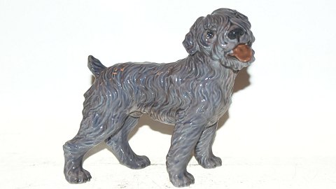 Dahl Jensen Figurine of a Kerry Blue Terrier
