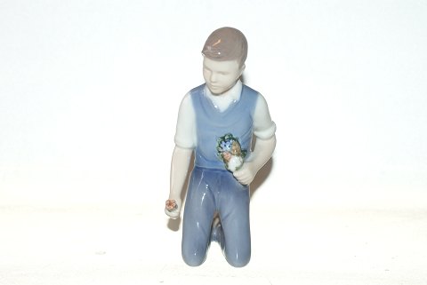 Bing & Grondahl figurine, Boy holding flowers
Dec. Number 2346