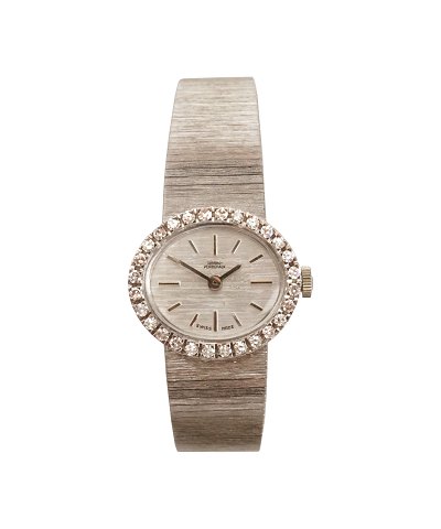 Girard-Perregaux women's watch, 18ct White-gold
Rich decorated with diamonds