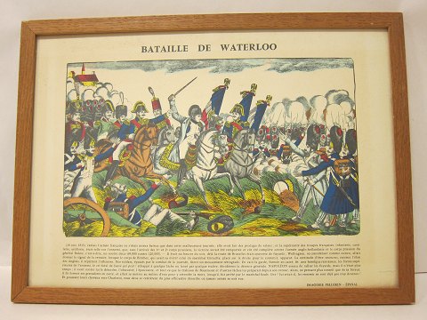 Tryk, Slaget ved Waterloo
Bataille de Waterloo