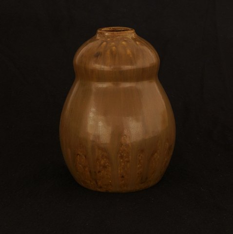 Patrick Nordström: Vase, eartenware. Signed and 
dated 1924. H: 16,5cm