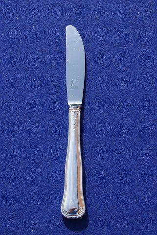 Cohr Dobbeltriflet Danish silver flatware, luncheon knives 18.5cms