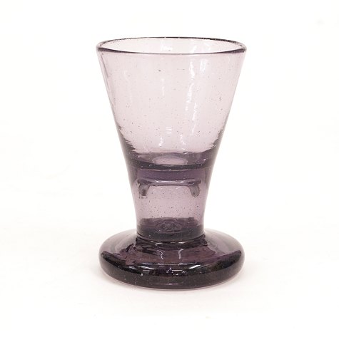 Norwegisches Freimaurerglas. Nøstetangen um 1770. 
H: 10,2cm