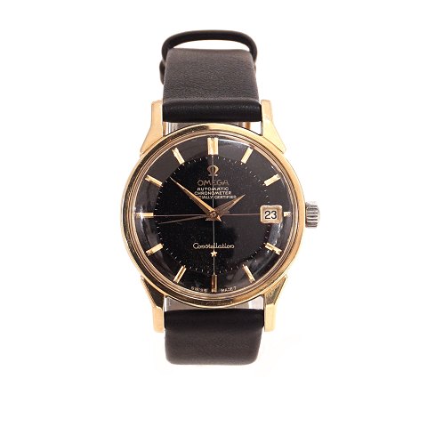 Omega Constellation Automatic Uhr mit schwarzem 
Zifferblatt. Ref. 168.005. Jahrgang 1966. Cal. 
564. D: 34mm