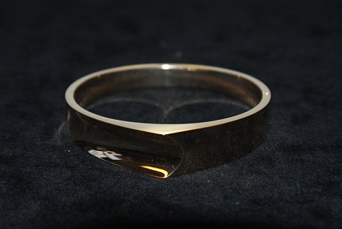 Elegant bracelet with lock, 14 carat gold