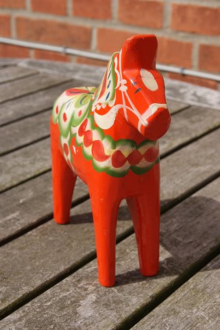 Red Dala horses 16cm from Sweden