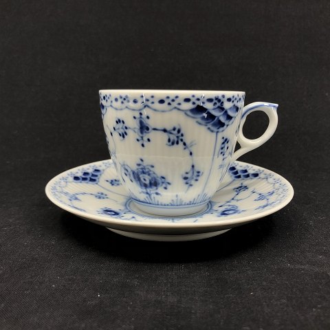 Blue Fluted Half Lace coffee cup 1/756 1. 
assortment.
