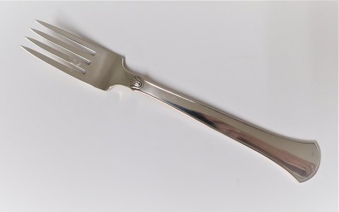 Hans Hansen. Sølvbestik (830). Arvesølv no.5. Middagsgaffel. Længde 18 cm.