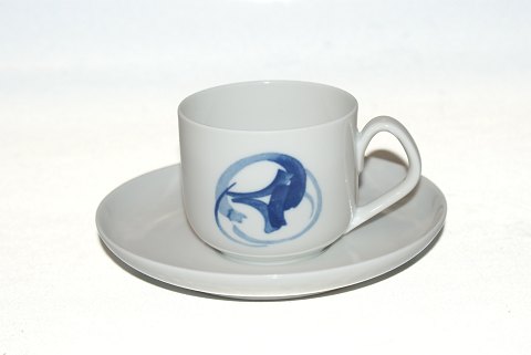 Bing & Grondahl, Blue Koppel, cup with saucer