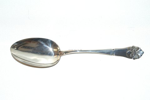 Serveringsske / Potageske Fransk Lilje sølv
Længde 25,5 cm.