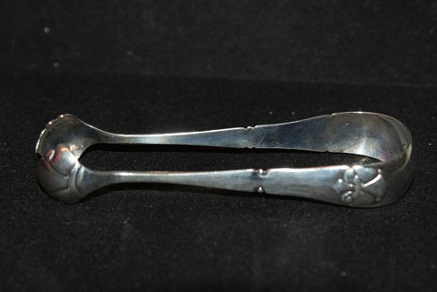 Sukkertang / Kandistang Fransk Lilje sølv
Længde 10 cm.
