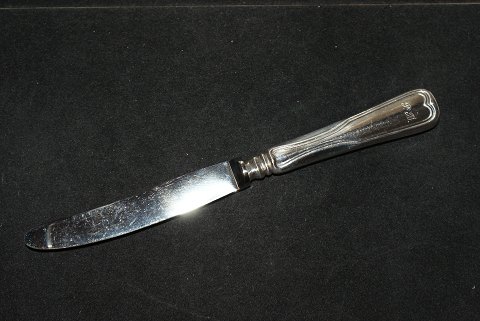 Lunch Knife 
Old Plain 
Silver
