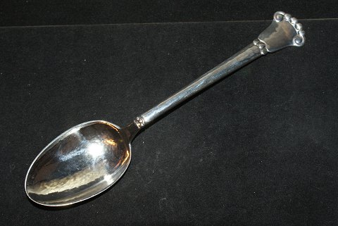 Dinner spoon / Lunch spoon Beaded silver cutlery
Kugle