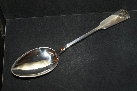 Middagsske Musling Sølv
Fredericia Sølv,  W & S. Sørensen. med flere
Længde 21,5 cm.