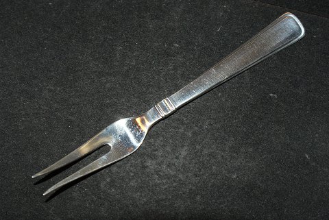 Cold cuts fork #Olympia Danish silver cutlery#Cohr SilverLength 14 cm.