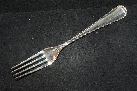 Dinner Fork 925S, Pearl Edge Danish silver cutleryA.Dragsted with several silver