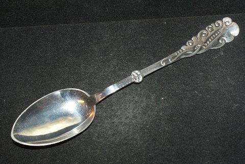 Dinner spoon 
Tang silver cutlery
Cohr Silver
Length 20.5 cm.