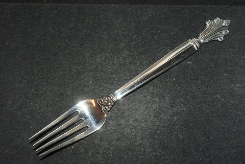 Lunch Fork # 22 Queen /Acantus # 180 
Georg Jensen Silverware