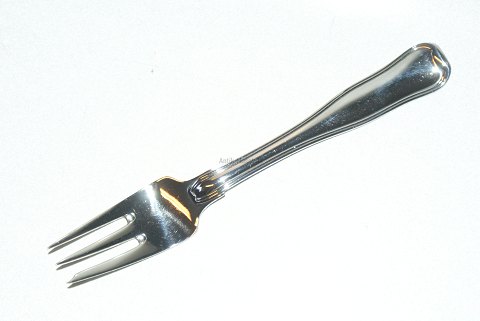 Kagegaffel Dobbeltriflet  Georg Jensen Sterlingsølv
Længde 14,5 cm.