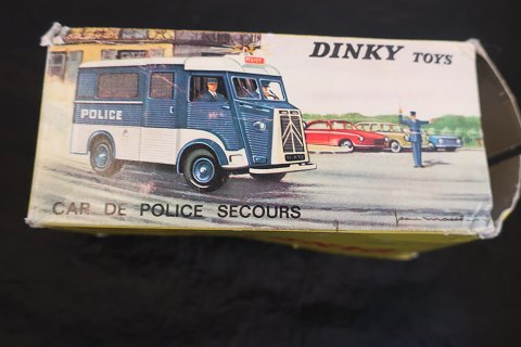 For samleren:
Dinky/ MECCANO  politibil med lyd og blink inkl. original æske
Car de Police secours 566
Produktionstekst i bunden Se fotos