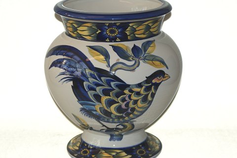 Blå Fasan (Blue Pheasant) Kongelig, kæmpe vase