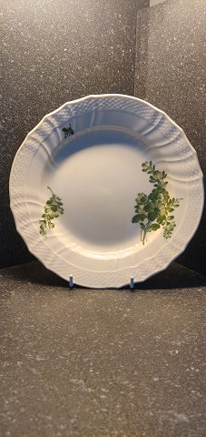 Royal Copenhagen Grøn blomst frokost tallerken nr 110 / 1624 20cm