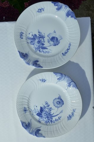 Royal Copenhagen Blaue Blume geschweift Kuchenplatte 1864