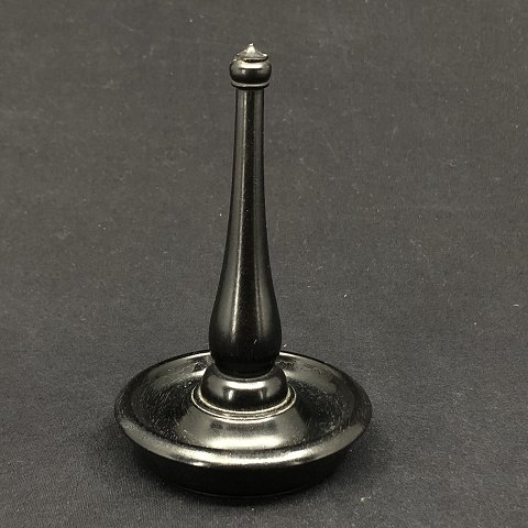 Ring holder in black wood
