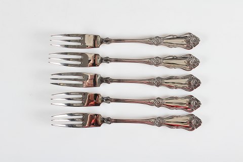 Rosenborg Silver Cutlery
by A. Dragsted
Cake + Salad  Forks
L 15 cm