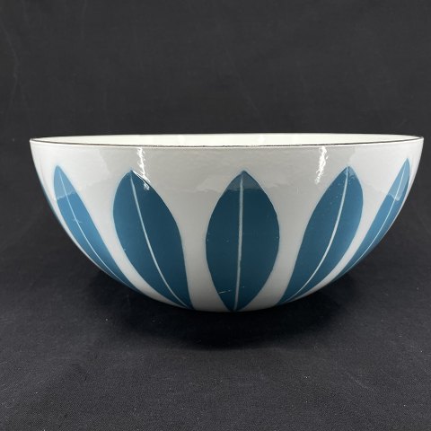 Large blue Lotus bowl, 28.5 cm.
