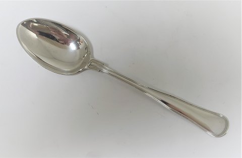 Old danish. Silver cutlery (830). Stamped HD (Danielsen). Dessert spoon. Length 
18.3 cm. There are 8 pieces in stock. The price is per piece.