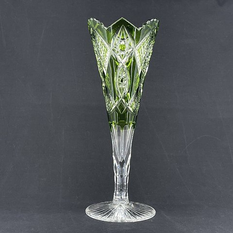 Crystal vase from Val Saint Lambert