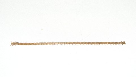 Elegant Mursten Armbånd 5 Rk  14 karat Guld