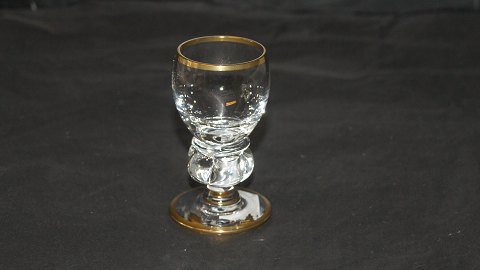 Snapseglas #Gisselfeldt Glas fra Holmegård glasværk. 
Design: Jakob E. Bang, Holmegaard