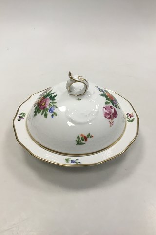 Royal Copenhagen Saksisk Blomst Let Bicelle Lågfad No 493/2039