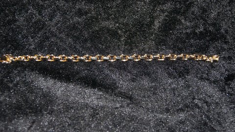 Armbånd #Anker 14 karat Guld
Stemplet 585 
Længde 18 cm ca