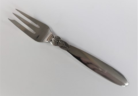 Georg Jensen. Silver cutlery (925). Cactus. Cake fork. Length 13 cm.