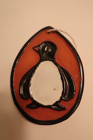 Dråbe - Pingvin - Keramik af Hildegon, den kendte keramiker fra Als i 
Sønderjylland
"Hildegon" dækker over keramik fra Hilde og Egon
Hildegon