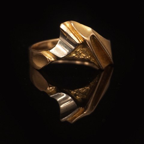 14kt gold Lapponia ring. Ringsize 53