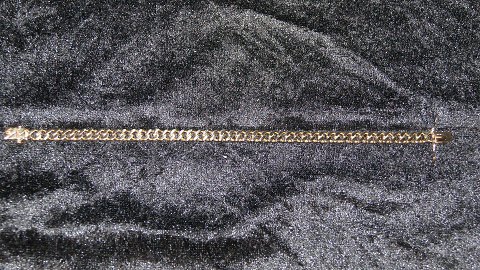 Elegant  Panser Armbånd 14 karat Guld
Stemplet BH 585
Længde 19,5 Cm