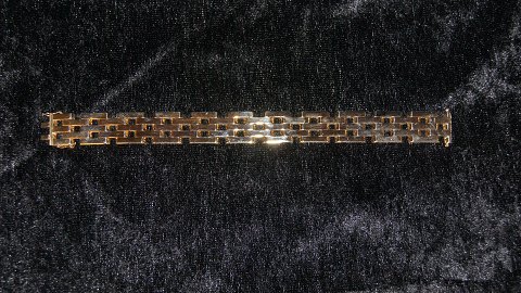 Block Bracelet 5 RK 14 carat Gold
Stamped HøsK 585
Length 18.7 cm