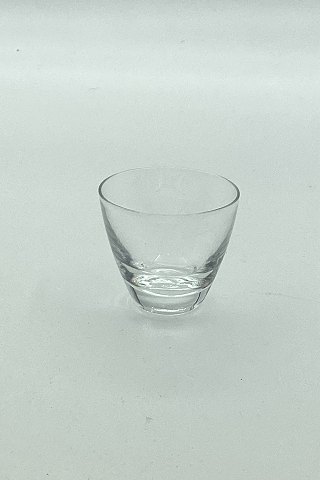 White "Copenhagen" shot glass from Holmegaard Glasværk