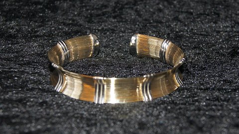 Elegant Bracelet in 14 carat Gold and white gold