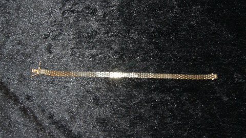 Elegant #Mursten 5 Rk Armbånd 14 karat Guld