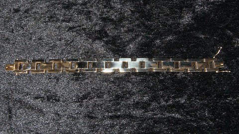 Elegant #Block Bracelet 3 RK in 14 carat Gold