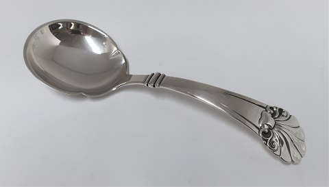 Cohr. Sølvbestik (830). Serveringsske. Længde 21 cm. Produceret 1935.