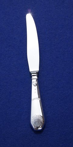 Strand sølvbestik, knive med kort skaft 20,6cm