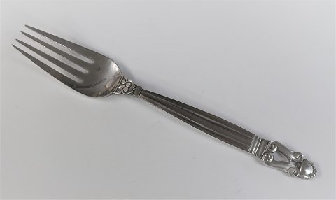 Georg Jensen. Sterling (925). Akorn. Dinner Fork. Length 18.7