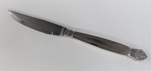 Georg Jensen. Dronning. Steakkniv. Sterling (925). Længde 23 cm.